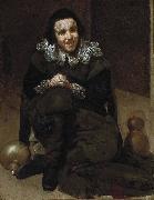 Diego Velazquez Jester Calabacillas oil painting reproduction